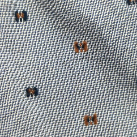 Daniel Cremieux Blue Blouse with Pattern - Picture 9 of 9